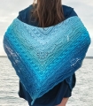 chusta na szydełku Serce Oceanu