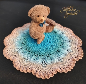 Obrus, narzuta, kocyk, dywanik Eufloria 100 cm 3D