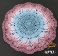 Mayka - serwetka, mandala na szydełku