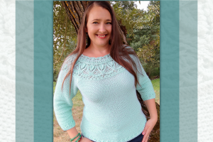 Wzór na sweterek "DEJA VU" 