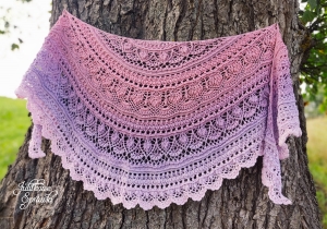 Wzór na chustę "Szczęśliwe Chwile"