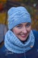 wzór na czapkę i komin Figle Migle Julita Janicka