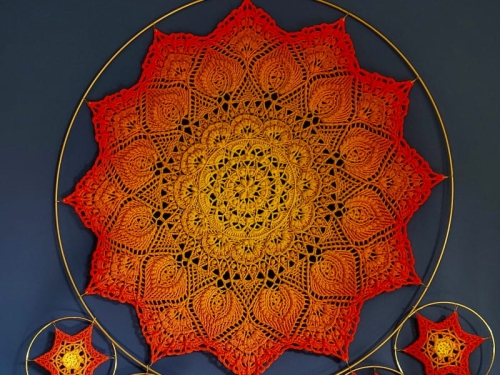 Eufloria mandala w wykonaniu Maryli Karpińskiej